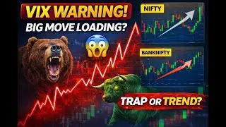 Market About To SHOCK Retail Traders 😱 India VIX Warning | Nifty BankNifty Big Setup
