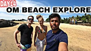 DEY14|| OM BEACH EXPLORE INDIAS FAMOUS OM BEACH GOKARNA #traveling #beachlife #ombeach #hitchhiking