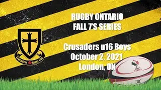 October 2, 2021 - London 7's (Cru U16 Boys)