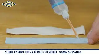 Incollare gomma e tessuto con Bostik Fast Fix&sup2; Liquid Flex