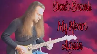 Whitesnake - Don't Break My Heart Again - Instrumental Electric Guitar Cover - By Paul Hurley