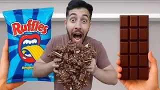 MISTUREI RUFFLES COM CHOCOLATE E OLHA OQUE DEU