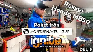 Paket fr&aring;n mopedrenovering.se! - DEL 9 - Rexxys Honda MB50!