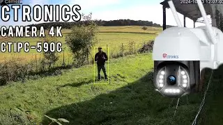 [CTRONICS] CTIPC-590C - Caméra de surveillance 4K