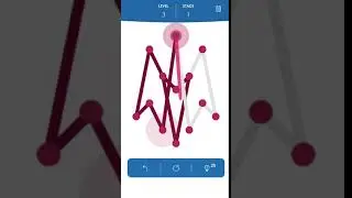 1LINE one-stroke puzzle game. Level 3. Stage 1. 3-1.