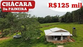 CHÁCARA DA PAINEIRA COM CASA NOVA E TERRENO PLANO OPORTUNIDADE R$125mil