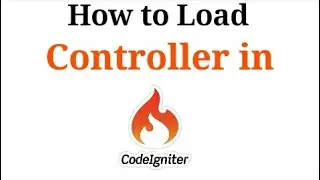 how to load controller in codeigniter || codieigniter  tutorial || priyog educational || in hindi