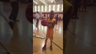9 year old future basketball star 