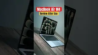 MacBook Air M4 Review 🔥 Best For Coding & Video Editing #macbook #macbookair #macbookairm4
