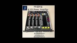Haozhiseng Audio New HA32K4 26800W 4 Channel Class D Subwoofer Power Amplifier #poweramplifier