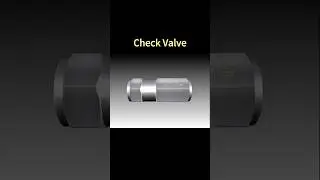 Why do check valves allow unidirectional flow? Principle of operation open#Valves