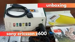 Sony Ericsson Z600 - Unboxing