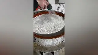 Ceramic wheel polishing system