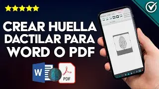 &iquest;C&oacute;mo poner mi HUELLA DIGITAL online en un documento Word o PDF? Huella dactilar