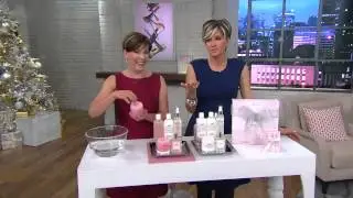 philosophy 5 pc fragrance grace and love gift set and tray with Lisa Robertson