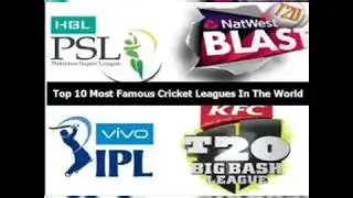 Top 10 Most Popular T20 Cricket League In The World
