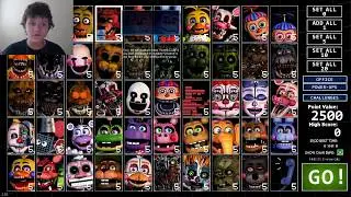 THE ULTIMATE NIGHT- Fnaf Ultimate Custom Night Demo