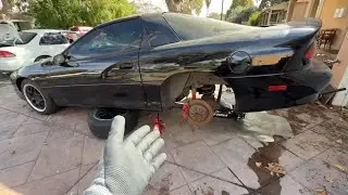How to change front and rear shocks/springs on a 1999 Chevrolet Camaro