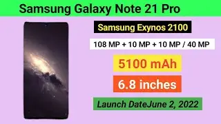 Samsung Galaxy Note 21 Pro || Price || specification || full Review || Launch Date,