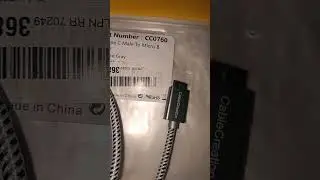 Type C 3.1 to micro B braided cable 10gbs fast Data transfer