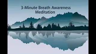 3-Minute Breath Awareness Meditation | Calm Your Mind and Body