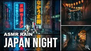 Rainy Midnight Tokyo 🌧️ Japanese Lofi Beats for Calm Study & Deep Focus
