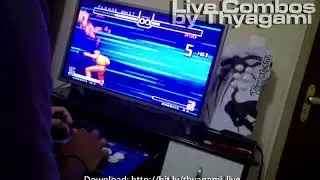 KOF2002 - Thyagami Live combos