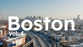 Boston, MA | 4k Aerial Drone Footage | Vol. 4