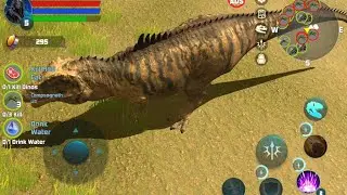 Dinosaur Game Giganotosaurus Dino Simulator Android Gameplay #dinosaur #jurassic 