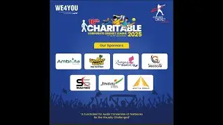 LIVE🛑:JSPL VS COGNIZANT | 16th Charitable Corporate Cricket League #revealingtheunseen  #we4you
