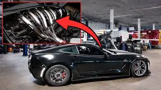 I MADE MY C7 Z06 WAY TOO LOUD | CORSA HEADERS + BEADLOCK