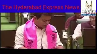 KTR and other TRS MLAs took Oath in the Third Assembly in front of Pro Term Speaker Akbar Owaisi.