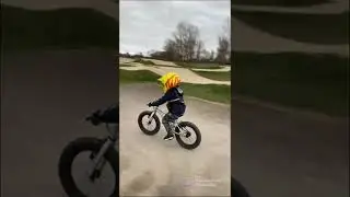 3yo riding Milton Keynes Bmx track best bike for kids Early Rider Seeker Mtb at age3 1 month toddler