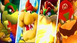 Evolution of Bowser in 3D Super Mario Games (1996 - 2017)