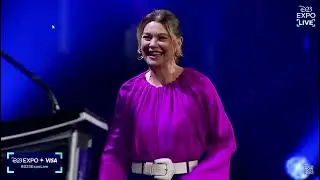 Ellen Pompeo Receives Disney Legends Award at Disney D23 Expo 2022
