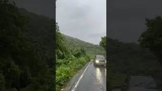 long drive with friends,raining season,monsoon Drive,road trip,hills station, waterfalls #shorts