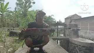 Tes bocap paser 4 trek ,laras polos 8 mm ,popor bulpup ,pesenan mas ariyanto