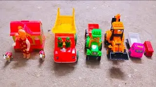 Jcb Tractor Track Toys | mini Jcb Mini tractor  Mini gar video | tractor video | cartoon zone 