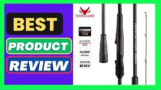 PURELURE NEW NDVIA MAX Ajing And Eging Tubular Tip 8FT