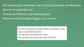 Polish easy reading with audio: Wakacje