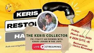 Fri-Yay!!! An Evening With Pak JoFe, Friday, 15 Mar 2024 | Restoration Hacks Revealed!