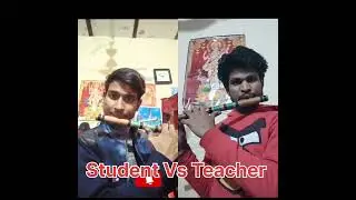 Student vs Teacher Flute सारे जहां से अच्छा बांसुरी धुन #youtubefeed #youtubeshorts #flutemelodies