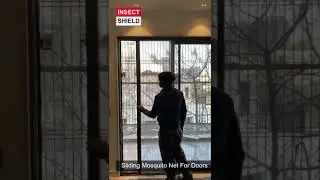 Sliding Mosquito Net For Doors #mosquito #insectshield #insectfree #window