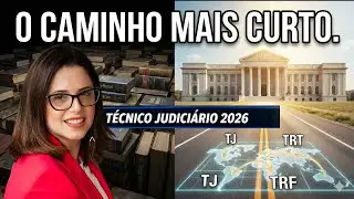 O Mapa dos Tribunais: o caminho mais curto para estudar com direção e pontuar mais - TJ TRT TRF