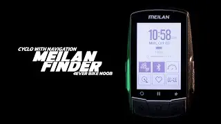 MEILAN FINDER GPS CYCLO COMPUTER | WITH NAVIGATION?? | 4EVER BIKE NOOB