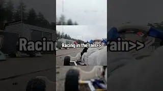 Racing in the rain☔️☔️ #racing #racingintherain #kartinggenk