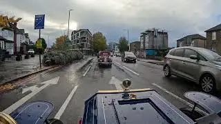 part 3 Humberette 1903 drivers eye view 2025 London to Brighton veteran car run