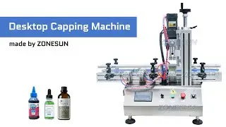 How To Use ZS-XG1860 Desktop Capping machine