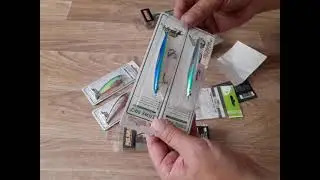 Анбоксинг посылки с воблерами  Strike Pro Beakster 70,Strike Pro Scooter Minnow 90 F,  от Fmagazin