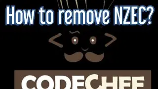 How to remove NZEC?